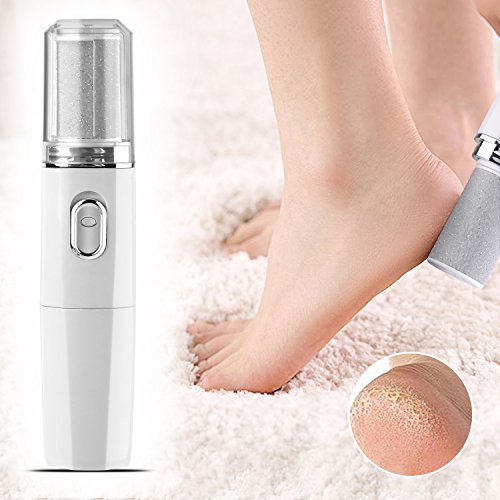 MVPOWER Elektrischer Hornhautentferner Fußpflege Hornhaut Entfernung Werkzeug Pediküre Kit Nagelpolierer Nagelpflegeset Schleifrollen mit Diamantpartikeln für die grobe Haut,tote Haut und Schwielen