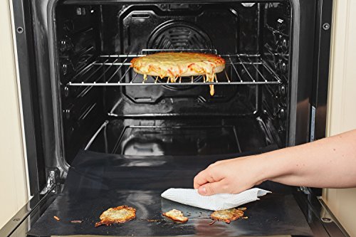Andrew James – 2er Set Große Premium Dauerbackfolien – 50cm x 40cm – Antihaft – Geeignet Für Öfen Und Pfannen - 3