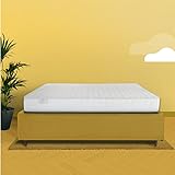Farmarelax - Materasso Singolo 80x190, Altezza 18cm, Ortopedico, Imbottitura in Fibra, Ipoallergenico, Traspirante, Igienico,