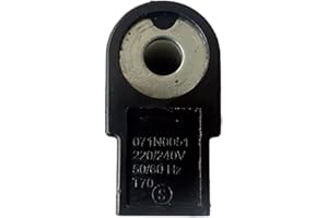 WHYCHSTORE Bobine d'électrovanne, bobine de pompe à huile, bobine solénoïde de pompe à carburant, pour solénoïde de pompe à carburant Danfoss 240 V 071N0051 avec métal et plastique