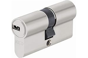 Abus, 45004, EC-SNP 35/55, Cilindro de doble vuelta para puertas / entradas exteriores, Plateado, 35/55 mm