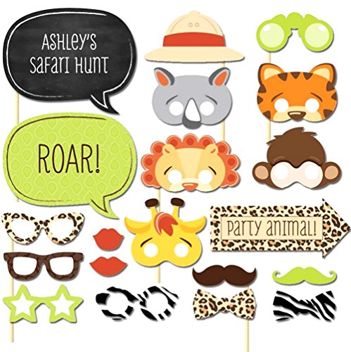 20xKentop Interesante Máscara Animal Photo Booth Photocall con...