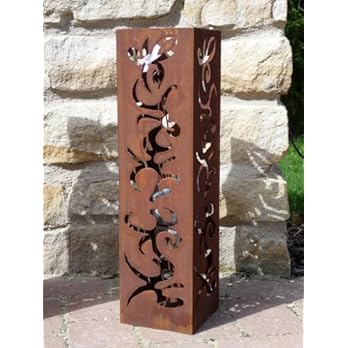 Sule Feuersule Balder Metall Edelrost 60 Cm Dm 10004