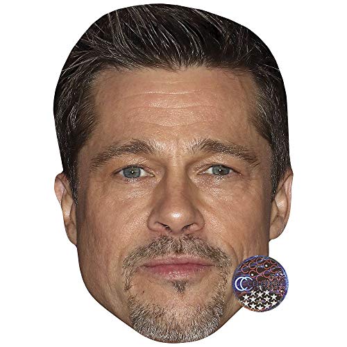 Preisvergleich Produktbild Celebrity Cutouts Brad Pitt (2018) Maske aus Pappe