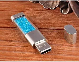 Tobo 16GB Crystal USB Flash Drive for Girls,USB Storage Pen Drive Memory Stick Thrum Drive U Disk,Photo Frame Packaging
