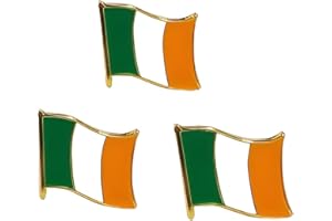 PANDIUI23 3 broches de drapeau de pays, épinglettes de drapeau de pays, badge en vrac, alliage métallique, souvenir, drapeau des pays, épingles à revers pour chapeau, vêtements, sac à dos, badge