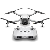 DJI Mini 3, RC-N1 Standart Kumandalı, 4K 30 FPS, 2.7K 60 FPS, 33DK, Drone, Gri