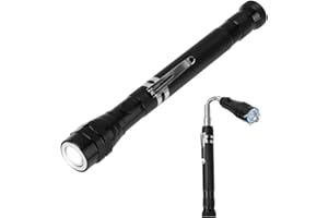 XINZHIZHU Telescopic Magnetic Pickup Tool with 3 Bright LED Light Torch Technology Gadgets Birthday Christmas Stocking Fillers Gifts Presents for Dad Men Brother Him Husband Who Have Everything Tools