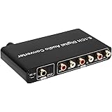 5.1 Digitaler DTS AC3-Audiokonverter, Dolby Channel Decoder SPDI-Soundadapter mit HDTV/Blu-ray-DVD/DVD / PS3 / Xbox 360 für F