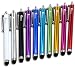 Produktbild Fenix – Set von 10 Universal Stylus Pack für iPhone, iPad, Samsung Galaxy Note, Samsung Galaxy S4/S5/S6, LG, Kindle und vieles mehr