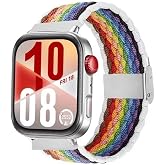 Huawei Watch Fit 3 / Fit 4 / Fit 4 Pro Uyumlu Solo Loop &Ouml;rg&uuml; Kumaş Kordon &ndash; Metal Klipsli, Ayarlanabilir, Yumuşak ve Hafif Bi