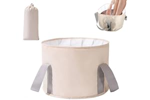 MKEAWWU Secchio Pieghevole per Piedi Ammollo Pediluvio Pieghevole Secchio Pieghevole Per Piedi Da Ammollo Bacino Pieghevole Del Piede Del Secchio Applica A Viaggi Escursionismo Pesca Lavaggio