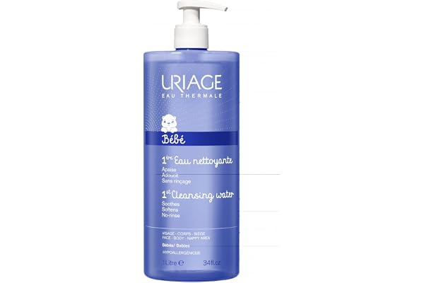 Uriage 1ers soins bébé 1ère eau nettoyante sans rinçage 1L