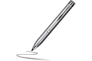 Broonel Silver Fine Point Digital Active Stylus Pen - Compatible With Lenovo Tab P11 Pro (2nd Gen) - 11.2'' Tablet