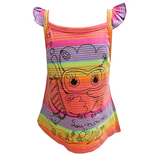 Losan - Baby / Girls Top, orange - 92-gestreiftorange