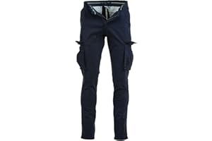 Instinct Pantaloni Uomo Cargo Invernali da Lavoro Slim Fit Militari con Tasche Laterali Multitasche, Pantalone Lungo Caldo Resistente e Comodo per Outdoor Trekking Utility Urban