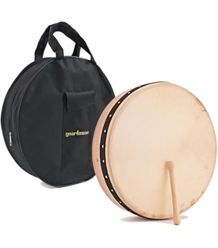 Waltons 45.7cm Bodhran Chase Croix, Percussion, Irlandais Folk, À