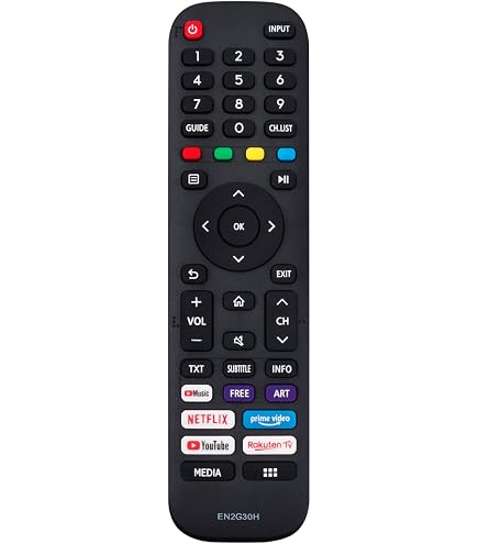 Ersatz-Fernbedienung EN2P36H Für Hisense TVs – Sprachfernbedienung, Kompatibel Mit Vielen Modellen