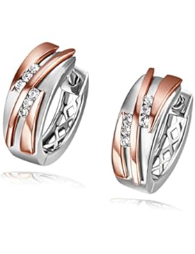 Goldmaid Damen - Creole Zirkonia - Fo O7395SR