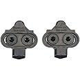 SHIMANO 4524667073161, Cleats for Road SPD-SL Pedal SM-SH51 Rocking 4° Black Unisex Adulto, Nero, Unica