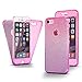 Price comparison product image Amaze!uk iPhone 5 / 5s / Se Case Cover, Pink / Purple Glitter Ultra Slim TPU Silicone Gel 360-degree Protective Shockproof Case Cover Front and Back (iPhone 5 / 5s / Se)