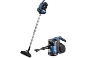 VYTRONIX HSV3 Upright Vacuum Cleaner | Lightweight 3-in-1 Compact Powerful Multifunction Corded Stick & Handheld Vacuum | 600 Watt, 5 Metre Power Cord | 2.5Kg