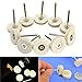 Produktbild Saver 10pcs 25mm Polieren Wolle Buffing Filzscheibe T-Form-Bürste für Drehwerkzeug