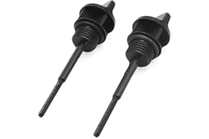 A ABSOPRO Moto Huile Jauge Bouchon Huile Réservoir Niveau Jauge Bouchon (Ensemble de 2)