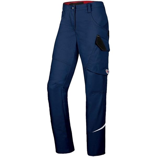 6341 Pantalones Largos De Trabajo Elásticos AllroundWork Slim Fit Color Azul Marino/ Negro | - Especialistas En Ropa Laboral