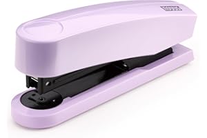 ‎NOVUS NOVUS Heftgerät B2 Color ID 2.0 (25 Blatt Heftleistung, Oberlademechanik, Metallgerät mit Kunststoffmantel, inkl. 200 Heftklammern) pretty lilac