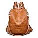 Produktbild YKXY Vintage Damen Rucksack GeldböRse Einfacher Pu-Rucksack FüR Damen Mit GroßEm FassungsvermöGe
