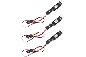 JOYZAN RC Light Switch, Third Channel Switch Controller Schalter Dritter Kanal Lichtempfänger Kabelschalter Kabel Schaltmodul LED Lampensteuerschalttafel Autoteile für Universelle Fernbedienungsmodelle