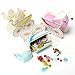 Produktbild Moppi 10 Stück Baby Buggy Form Geschenk-Box Hochzeit Baby Party Gastgeschenk Dekoration Geschenkboxen