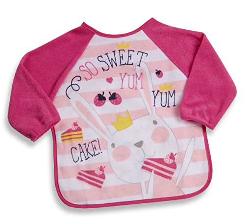 BABYTOWN Terry Bib Girls Boys Long Sleeve Baby Waterproof Onesize Infant Dribble