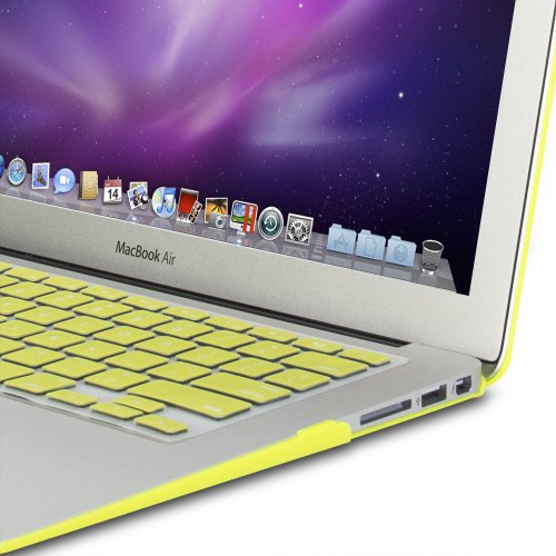 GMYLE Hard Case 11Zoll Cover case Gelb – Notebooktaschen (27,9 cm (11 Zoll), Cover case, Gelb, Kautschuk, MacBook Air 11, 315 mm) - 6