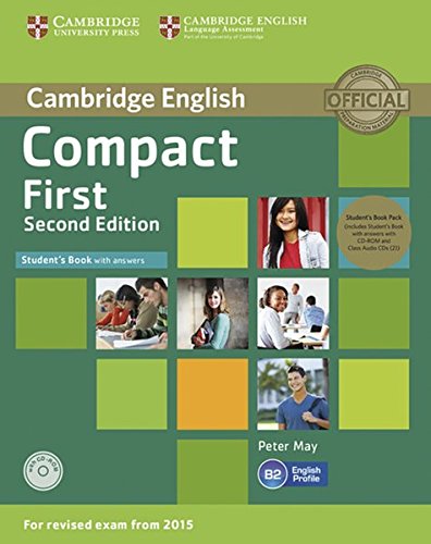 Book's Cover ofCompact First Students Book Pack Students Book with answers with CDROM and Class Audio CDs2 2nd Edition