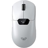 Aula SC390 PAW3311 Sens&ouml;r 20000 DPI 1000Hz Kablolu ve Kablosuz Gaming Oyuncu Mouse Beyaz