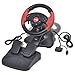 Produktbild vidaXL Lenkrad Pedale Gas Bremspedale Steering Wheel Vibration Feedback für PS2/PS3/PC