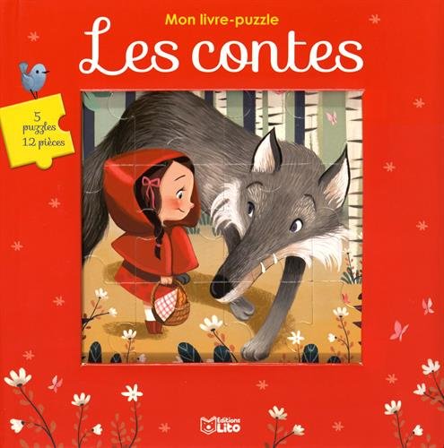 Télécharger Mon livre puzzle: Les contes - Dès 3 ans PDF
