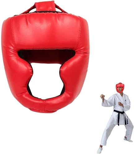 Playwell Casque Intégral Kudo Full Contact Enfant - Protection Complète Avec Masque Acrylique