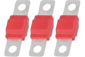 XBC Fusibile 50 A Midi 3 unità per campeggio, auto, camper, auto 32 V
