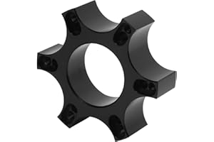 BNINETEENTEAM T300RS Aluminium Alloy 70mm Spacer and Hub Adapter for 13-14 Inch Steering Wheel