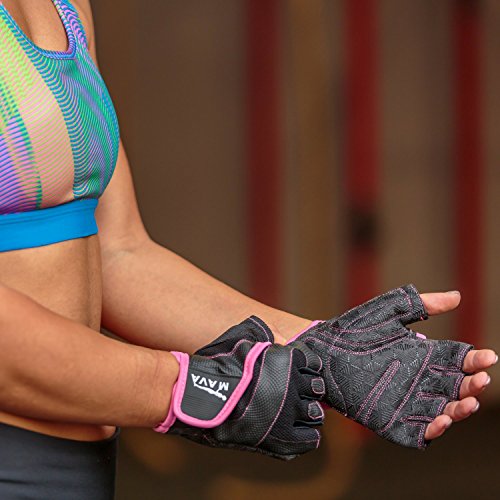 Mava Sports Power Trainingshandschuhe – Griffkraft & Stabilität – Fitnesshandschuhe für Damen & Herren | Für Bodybuilding & Gewichtheben - 4