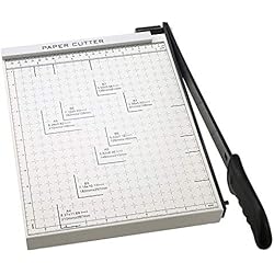 COOCHEER Massicot A4 30,5 cm Cisaille Personnelle 10 Feuilles