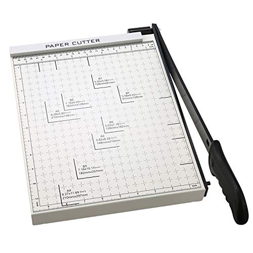 COOCHEER Massicot A4 30,5 cm Cisaille Personnelle 10 Feuilles