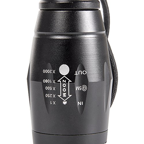 5000LM T6 LED Taschenlampe Superhell taktische 18650 Akku oder AAA Batterien wasserdicht zoombar - 2
