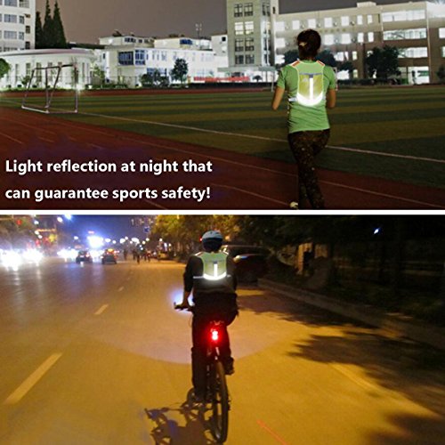 AONIJIE Wasserdicht Fahrradrucksack hat mit 1,5L Trinkblasen Wanderer, Jogger Bekleidung Running Rucksäcke für Männer und Frauen, Sicherheitswesten - 7