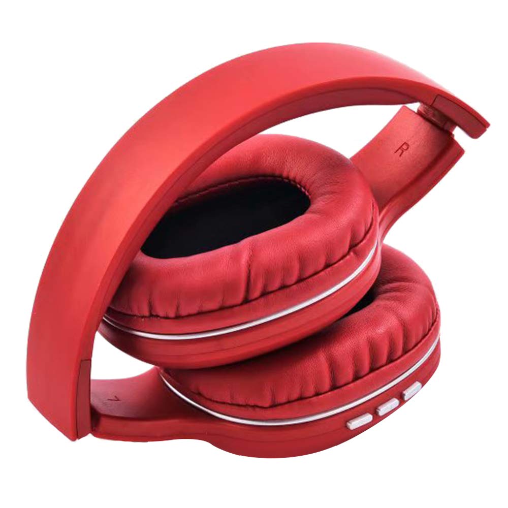 Qoosea-Auriculares-Bluetooth-plegables-auriculares-inalmbricos-con-banda-para-el-cuello-con-Bluetooth-y-micrfono-incorporado-42-Auriculares-estreo-con-auriculares-retrctiles-para-iPhone-Sumsung-Sony-H