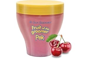 GNCPETS Masque de cerise - Masque pour chien - 250 ml - pour un manteau plus hydraté et tonique - Article d'hygiène pour chiens - Idéal pour cheveux courts - IV San Bernard