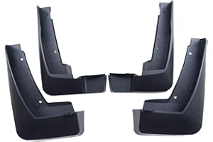 BESPORTABLE 4-Teilige SchmutzfäNger KotflüGel FüR NIO ES8 Schutzklappen SchutzzubehöR, Auto Vorne Hinten Spritzschutz GummikotflüGel, Auto Body Decoration Styling